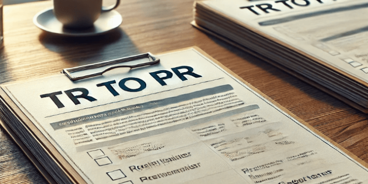 tr to pr work permit extension