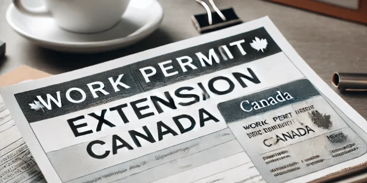 dummy work permit extension canada